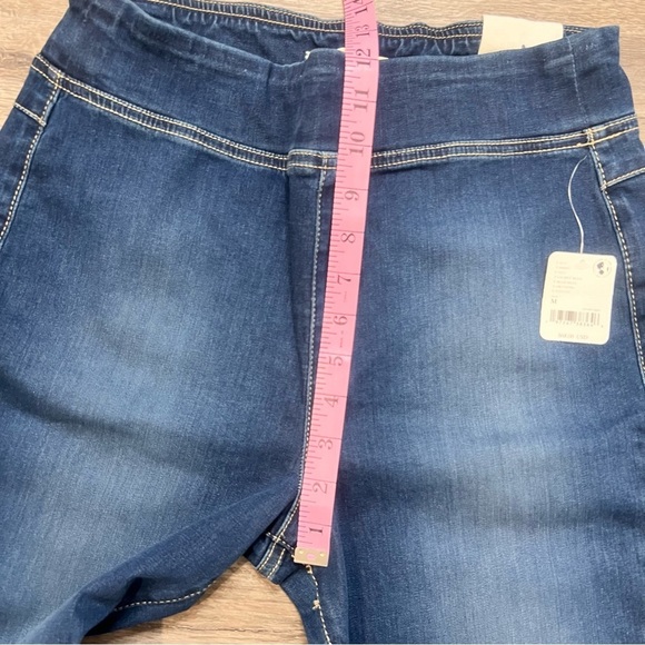 Free People We The Free In My Feelings Mid Rise Crop Boot Jean Size M #C24381 - Picture 7 of 9